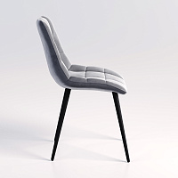 Стул UDC7098 /CHIC (Велюр светло серый / Velvet G108-13)