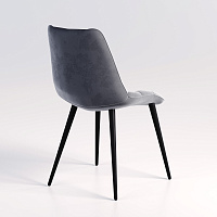 Стул UDC7098 /CHIC (Велюр светло серый / Velvet G108-13)