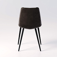 Стул UDC7098 /CHIC (Велюр темно коричневый / Velvet G108-76)