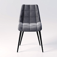 Стул UDC7098 /CHIC (Велюр светло серый / Velvet G108-13)