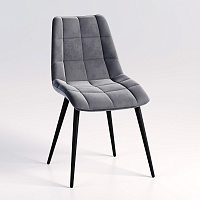 Стул UDC7098 /CHIC (Велюр светло серый / Velvet G108-13)